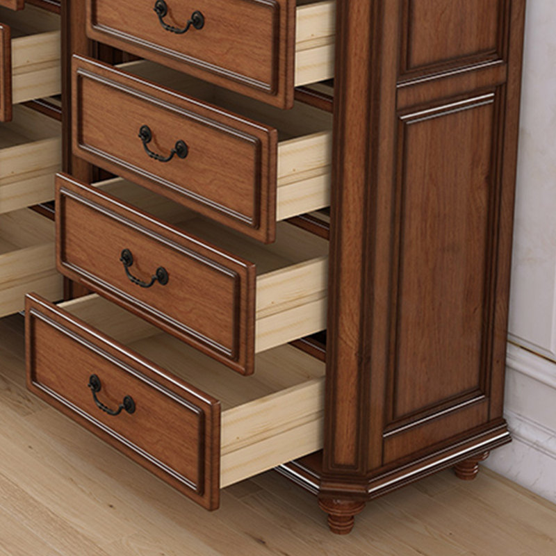 Armoire décorative en bois massif European Country