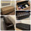 Banc de rangement rembourré en similicuir de 48,8 po-1114803330