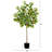 60'' Faux Tangerine Tree in Pot Liner