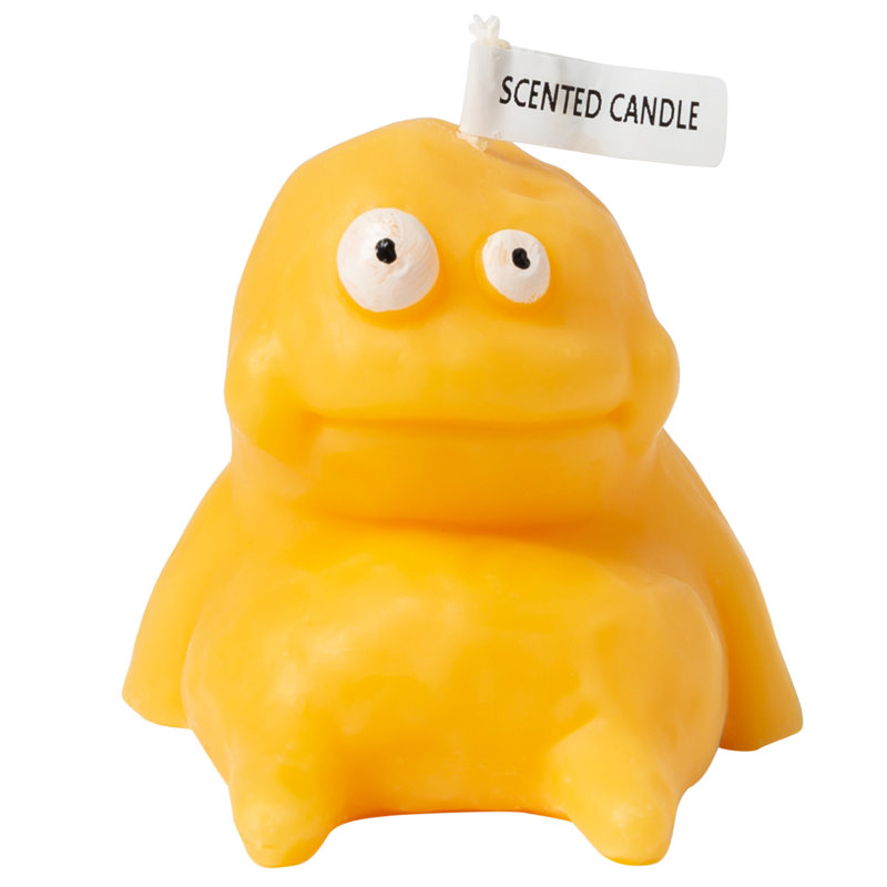 Bougie parfumée Mudman, Jaune
