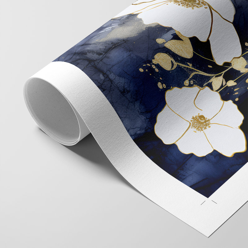FLORAL Series CCCCLIXIX - Impression sur toile seulement - NON-CADRE