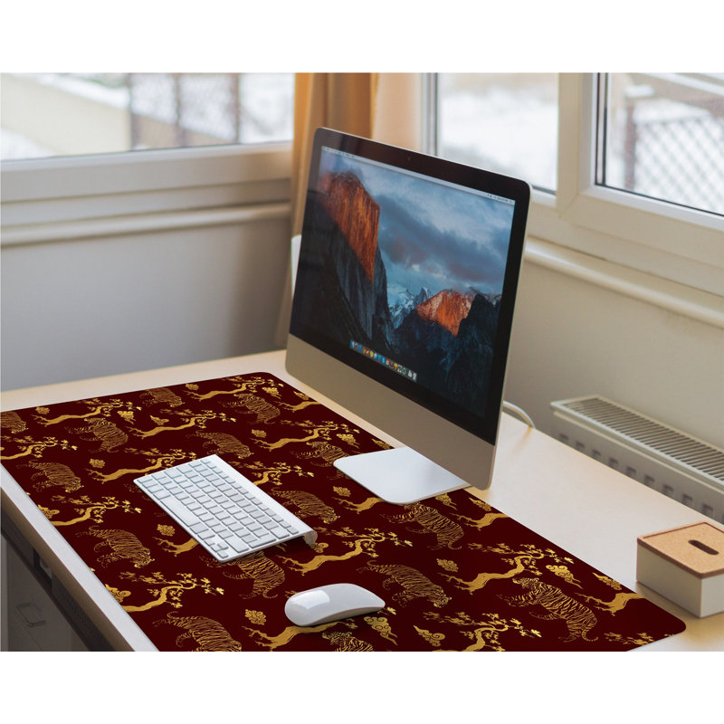 Polyvinyl Chloride (PVC) Desk Pad, 0.1cm H x 120cm W x 60cm D