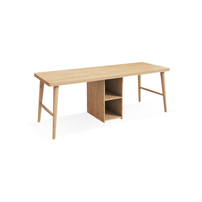Burlywood Rectangular Solid Wood Writing desk