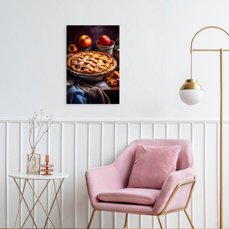 Art mural Cozy Apple, 24" H x 16" W