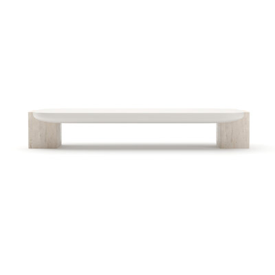 Overlap Stone Cocktail Table