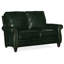 Reddish Leather Loveseat-161546514-161546609-161546617