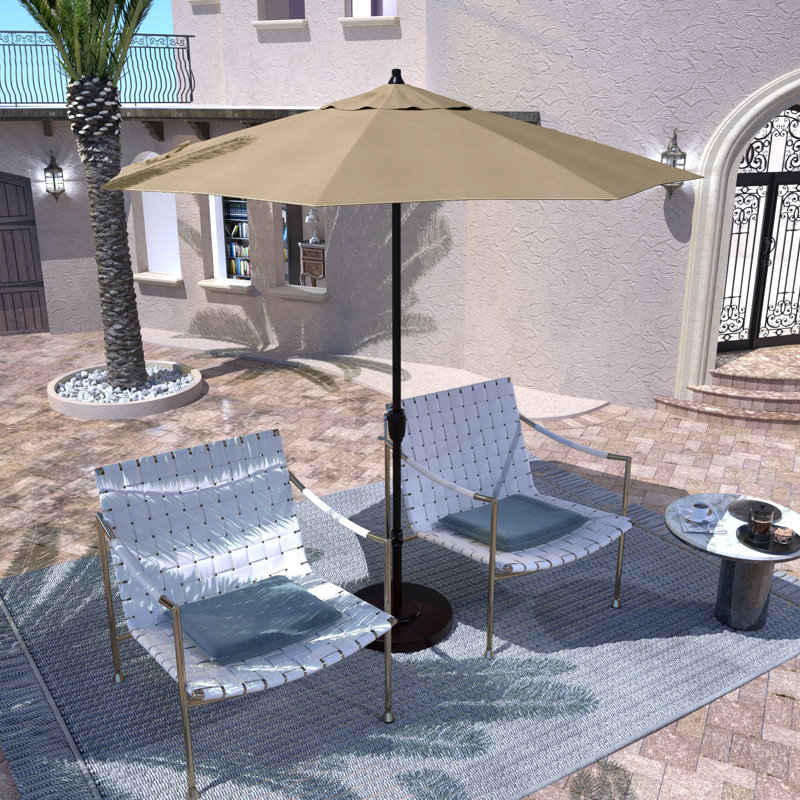 Bala 90'' Market Sunbrella® Umbrella, Antique Beige Sunbrella® Canvas