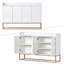 Fermont 47.2'' Sideboard With Open Countertop And Adjustable Shelf-Functional Storage Buffet Cabinet-1908930085
