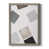 Toile avec cadre gris