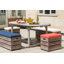 Edmunds Solid Wood Pine Outdoor Bench-513757436