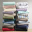 Drap-housse 100% molletonné 3 pièces peluches à la main douillettes 2 taies d'oreiller plates lavables à la machine sans agent nocif