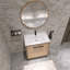 Meuble-lavabo simple avec plateau Cimitrio 30,03