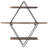 Alaina 3 Piece Diamond Wood Floating Shelf