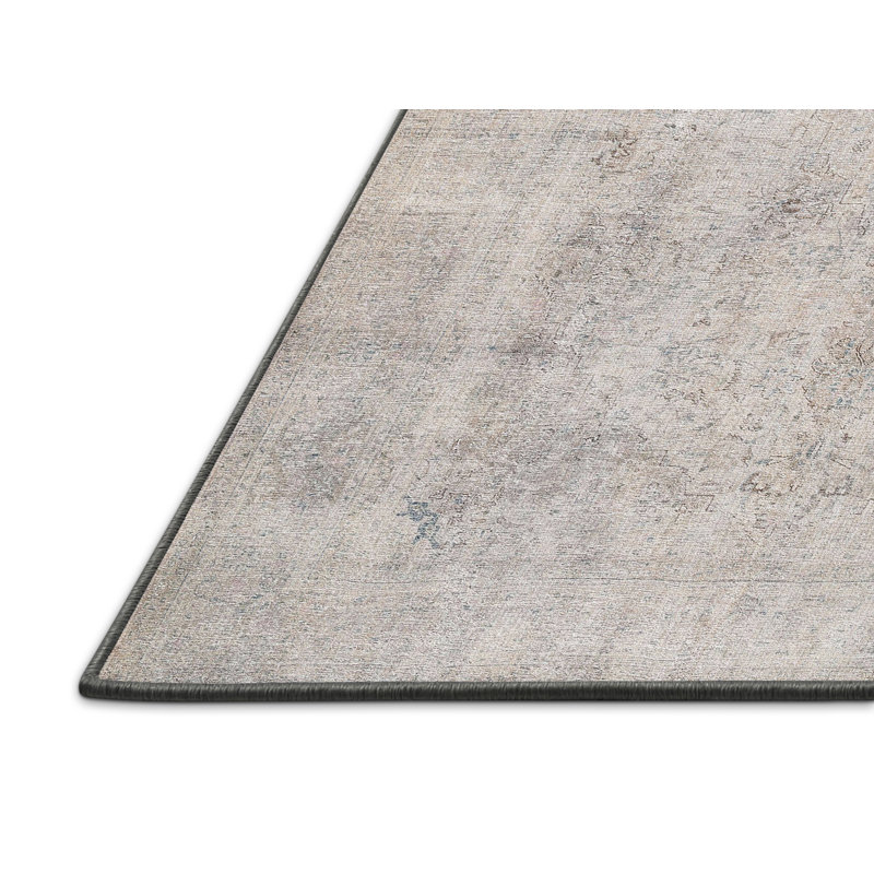 Erdenheim Performance Oriental Indoor Rug, Rectangle 6' x 9'