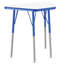 Table d'activité trapézoïdale effaçable à sec avec pieds réglables - blanc / noir-120151695-99093469-99093470