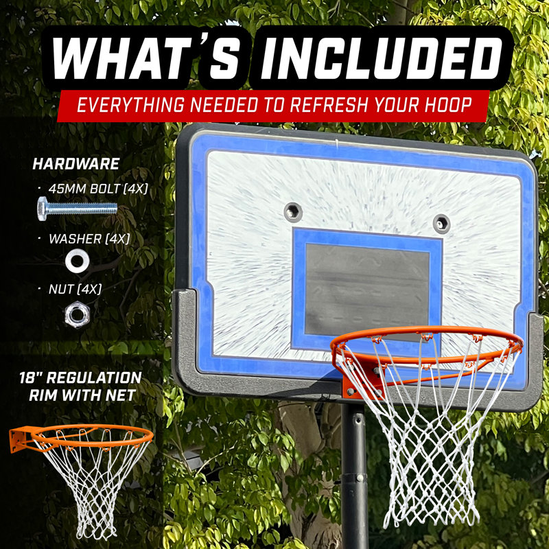 Gosports Universal Regulation 18" Steel Basketball Rim