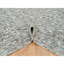 12'2"x15' Beige Modern Striae Design Pure Wool Hand Loomed Oversized Rug EB5395DF0A9A42F0A02875CDE9DD70A9