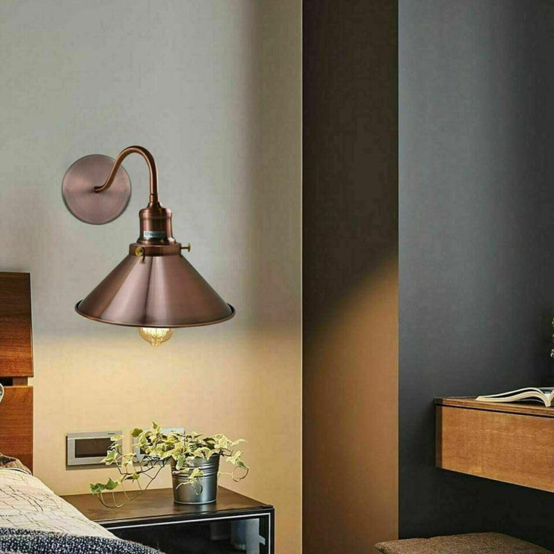 Clementina Armed Sconce, No, Copper