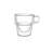 JoyJolt Stoiva Stackable Double Wall Espresso Glasses, 5oz.