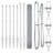  Welded Wire Fence With 7 Spike Posts 1.4X10 M Galvanised Steel