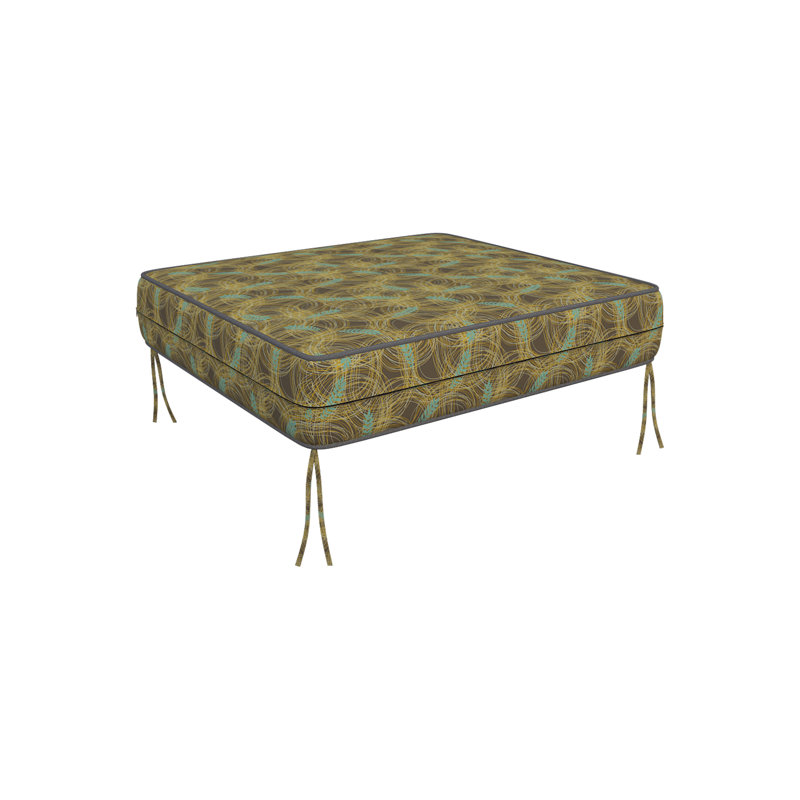 Outdoor Cushion Cover, 12.7cm H x 68.6cm W x 68.6cm D