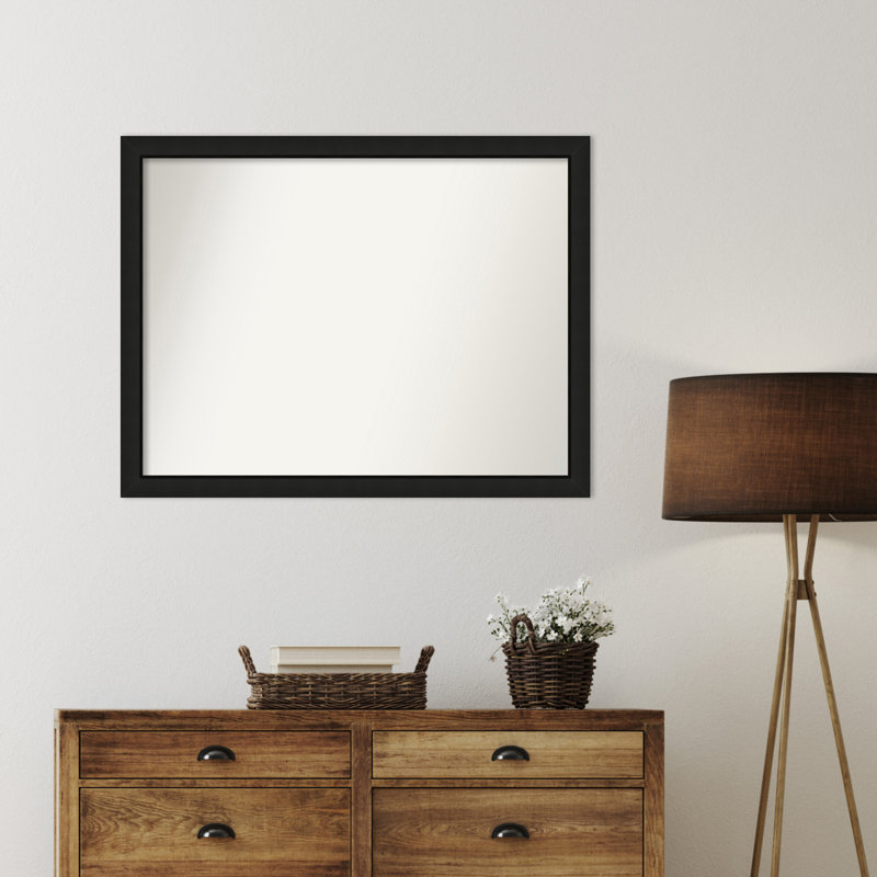 Phil Solid Wood Wall Mirror, Rectangle, 30.25" x 39.25"