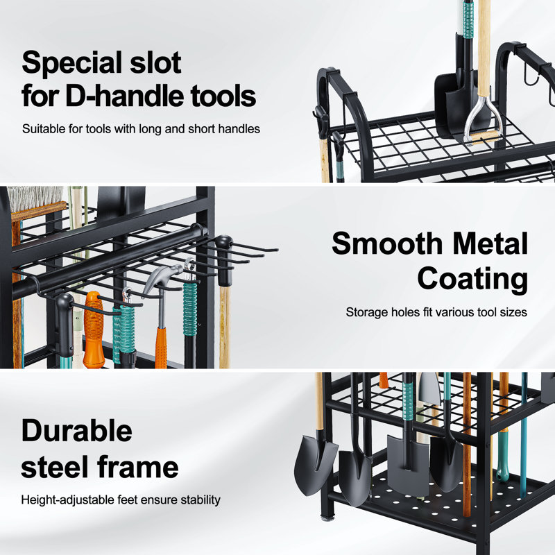 Organisateur de jardin, porte-outils de jardin