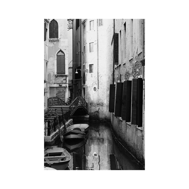 In Venice 1 Piece Wall Art on Canvas, 30.48cm H x 20.32cm W x 1.91cm D, Wrapped Canvas
