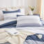 Ensemble d'édredon pour grand lit Andency bleu minéral - Ensembles d'édredon léger et moelleux 3 pièces, édredon toutes saisons en duvet synthétique (1 édredon, 2 taies d'oreiller)-124498873-124764780