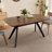 Finkelstein Dining Table With Rubberwood Legs & MDF Top