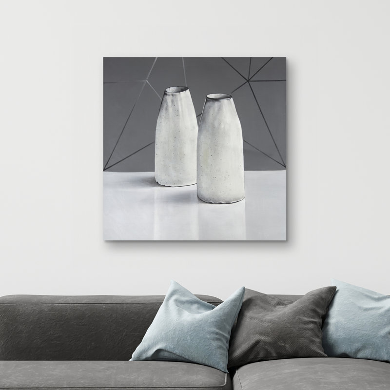 Vases - 32"x32" art on canvas