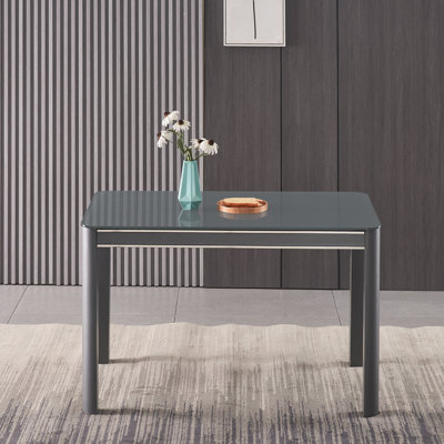 Brid Metal Base Dining Table
