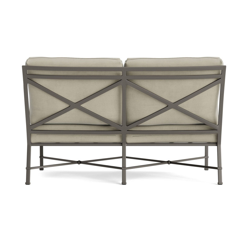 Venetian Outdoor 2 - Seat Loveseat, Fusion Neptune, Mica