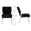 Chaise d'église polyvalente empilable en tissu 21 po Hercules Series-929103388-847186661