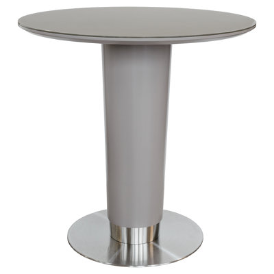 Gillian Round Glass Top Dining Table
