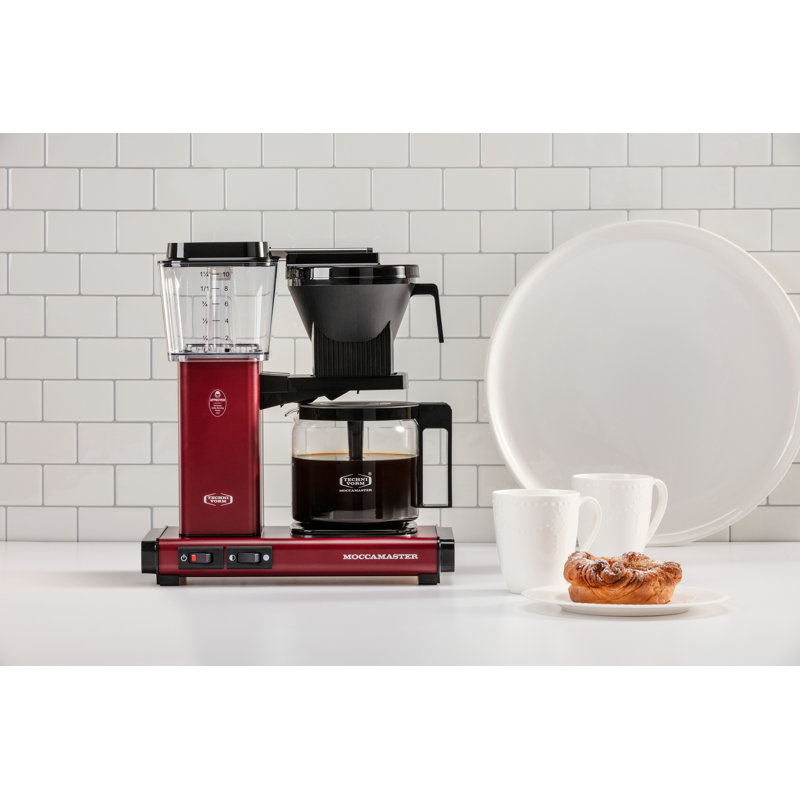 Moccamaster 10-Cup Coffee Maker, Orange