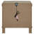 Revello 2-Drawer Nightstand Bedside Table Washed Mango