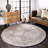 Daye Traditional Tiled Power Loom Performance Gray/Beige Rug-724898264