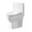 Ove Decors 1.27 Gallons GPF Elongated Chair Height Floor Mounted Bidet Toilet (Seat Included)