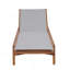 Chaise longue d'extérieur avec assise en filet-1432344286