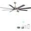 66 Inch Modern Ceiling Fan With Lights And Smart Remote Control 6 Speed Reversible Noiseless DC Motor For Indoor-693224750-693224751