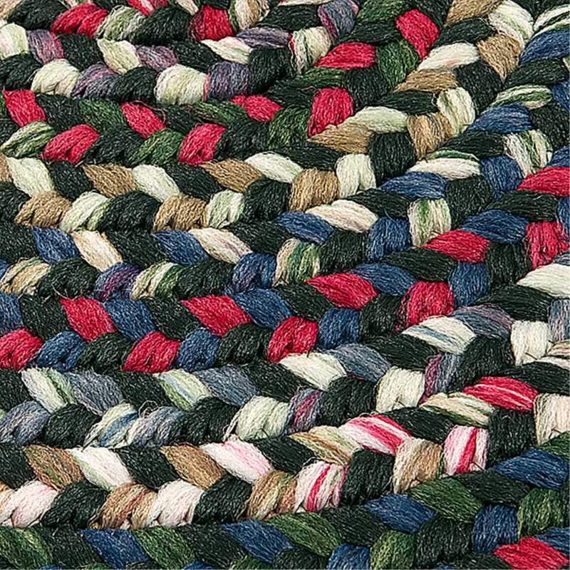 Tapis réversible Roxborough Park - Thyme Gtreen, Ovale 10 pi x 13 pi