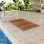 Tapis de bain Roll-up Teak