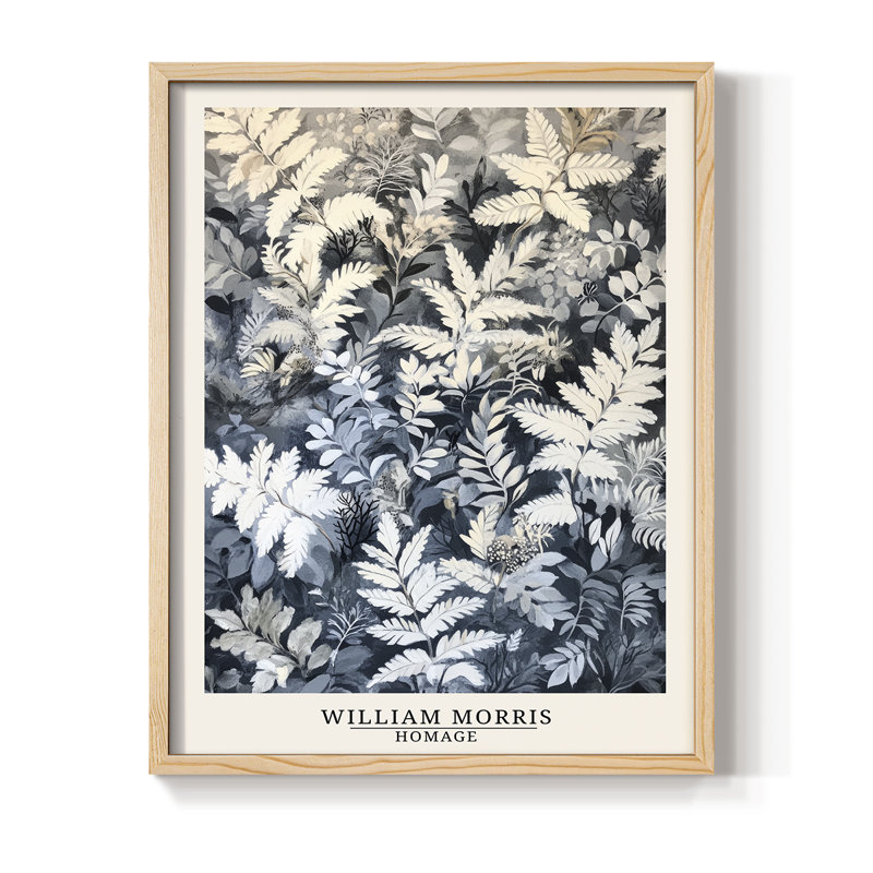 Imprimé encadré en bois massif de la série DORLW de la série WORMIS MR, Naturel, H 11 po x l 9 po