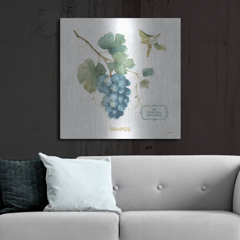 «My Greenhouse Fruit III» par Lisa Audit, art mural en métal, H 36 po x l 36 po