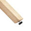 Tabouret de bar capitonné à structure en bois massif Chela-895012118-877039719