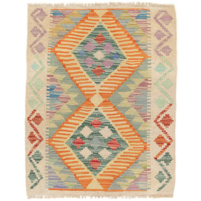 Southwestern Wool Hand Woven 60cm X 90cm Area Rug