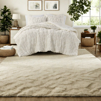 Ensembles de literie en chenille confortables, housse de couette en polyester, motif animalier pour la maison