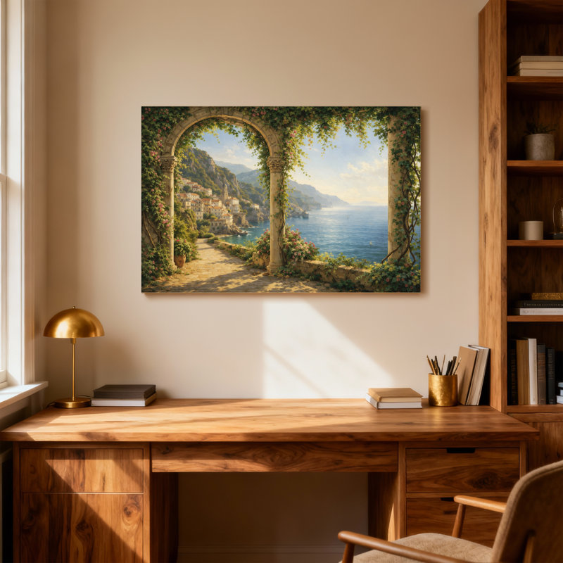 Paysage urbain et paysage urbain, H 16 po x l 24 po