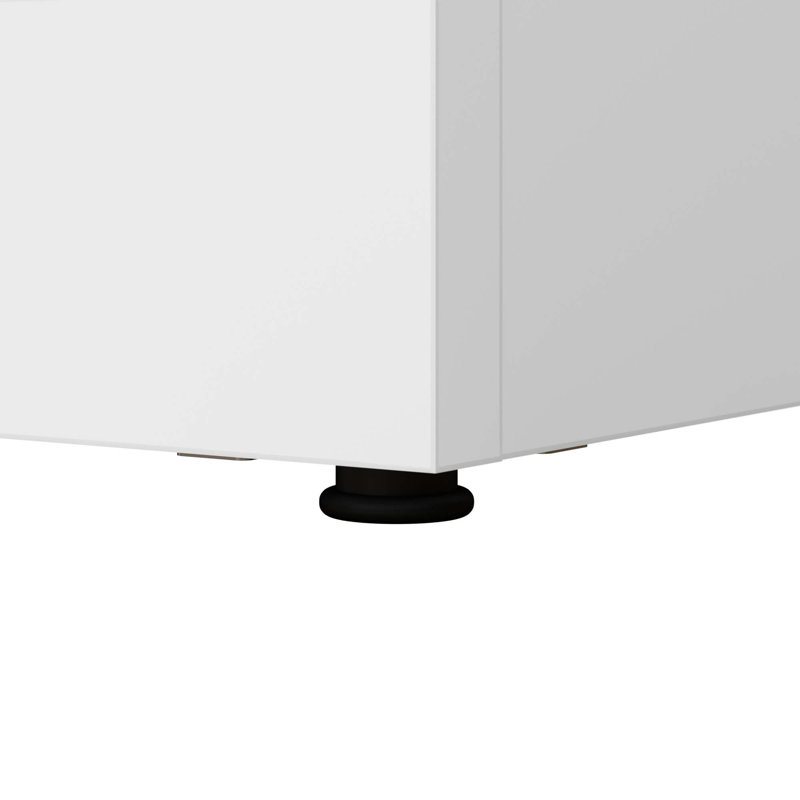 White Thermally Fused Laminate 42W Desk Return